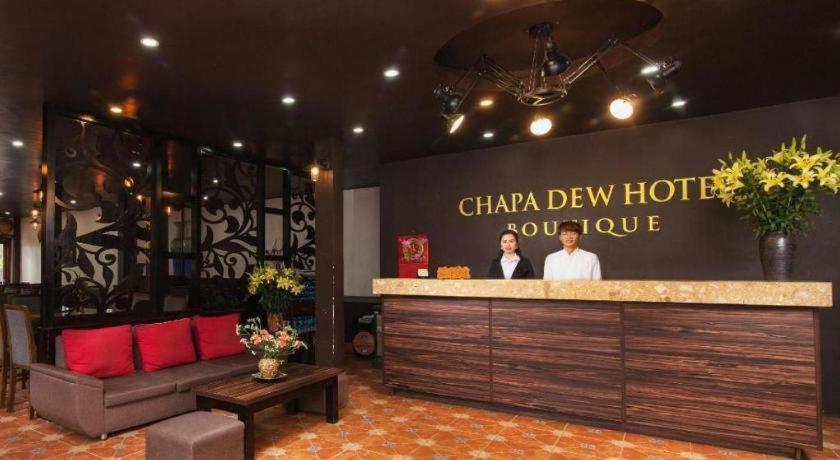 Chapa Dew Boutique Hotel Sapa Exteriör bild